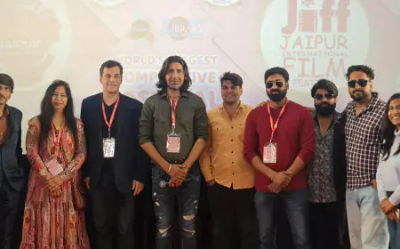 जयपुर इंटरनेशनल फिल्म फेस्टिवल में राजस्थानी फिल्म 'भरखमा' का जलवा: स्पेशल ज्यूरी मेंशन अवॉर्ड से नवाज़ा गया