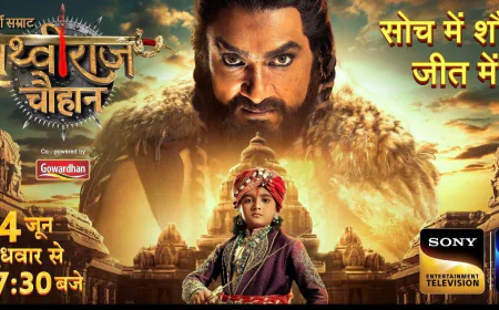 वीरता और इतिहास की गूंज: 'चक्रवर्ती सम्राट पृथ्वीराज चौहान' सीरीज़ 4 जून से