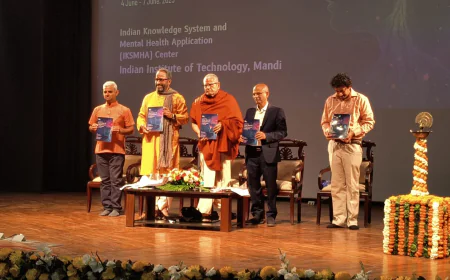 आईआईटी मंडी और आर्ट ऑफ लिविंग फाउंडेशन के बीच MoU पर हस्ताक्षर: चेतना और मानसिक कल्याण पर संयुक्त शोध को बढ़ावा