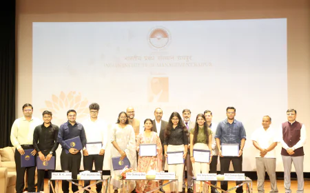 आईआईटी, एनआईटी और अन्य शीर्ष संस्थानों के 14.5% छात्रों के साथ आईआईएम  रायपुर में एमबीए के नए बैच ने नेतृत्व की अपनी यात्रा शुरू की