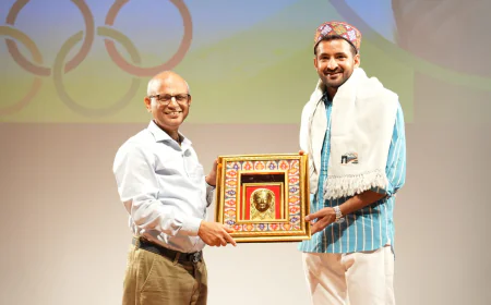 आईआईटी मंडी के पूर्व छात्र एवं पैरालंपिक स्वर्ण पदक विजेता नितेश कुमार ने किया स्वतंत्रता दिवस समारोह का नेतृत्व