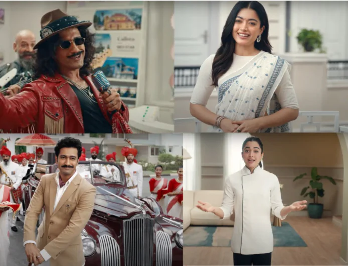 विक्की कौशल-रश्मिका मंदाना नए लुक्स से चौंकाए