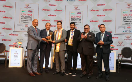 CA अभय भूतड़ा लोकमत ग्लोबल इकोनॉमिक कन्वेंशन में भारत भूषण पुरस्कार से सम्मानित      