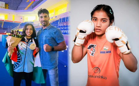 आज Bronze, कल Gold, इंदौर की आर्या ने किया भारत का नाम MMA में रोशन