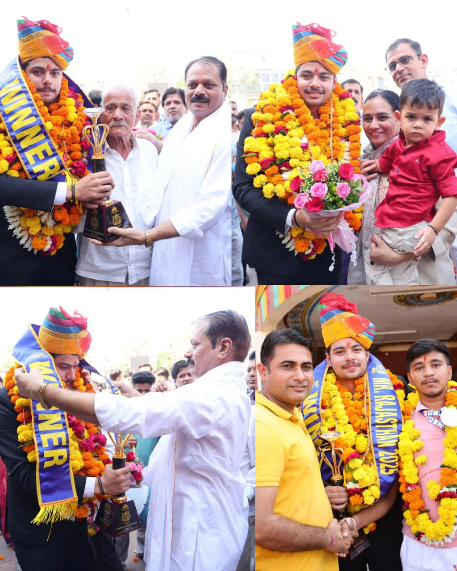 टॉप 30 में बाजी मारते हुए रघुवीर बिश्नोई बने मिस्टर राजस्थान 2025, जोधपुर में गूंजा नाम