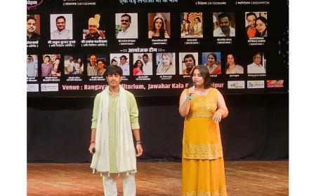 'वीणा माँ के सुरों की शाम, एक पेड़ लगाओ माँ के नाम' का संगीतमय कार्यक्रम में श्रोताओं ने लिया आनंद