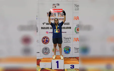 चार्ली शर्मा ने किया जयपुर का नाम रोशन, मुआय थाई नेशनल चैंपियनशिप में जीता स्वर्ण पदक