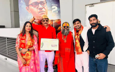 ‘आज़ाद भारत’ के स्पेशल प्रीमियर में पहुंचे Sameer Pahariya