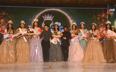 तमन्ना राव बनीं मिस इंडिया ग्लैम 2026, श्वेता कुमावत ने जीता मिसेज इंडिया ग्लैम 2026 का विनिंग टाइटल