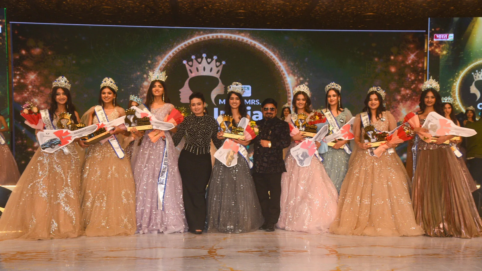 तमन्ना राव बनीं मिस इंडिया ग्लैम 2026, श्वेता कुमावत ने जीता मिसेज इंडिया ग्लैम 2026 का विनिंग टाइटल