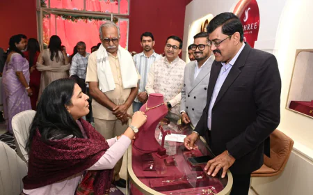 जयश्री ज्वेलर्स का मानसरोवर में दूसरा शोरूम हुआ लॉन्च, सेलिब्रिटीज ने बढ़ाई रौनक