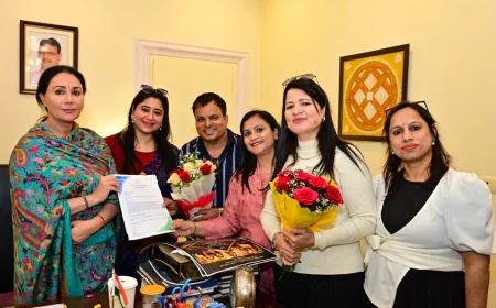 इन्फ्लुएंसर एंड बिजनेस सुपर एक्सीलेंस अवॉर्ड हेतु उपमुख्यमंत्री दिया कुमारी को औपचारिक आमंत्रण