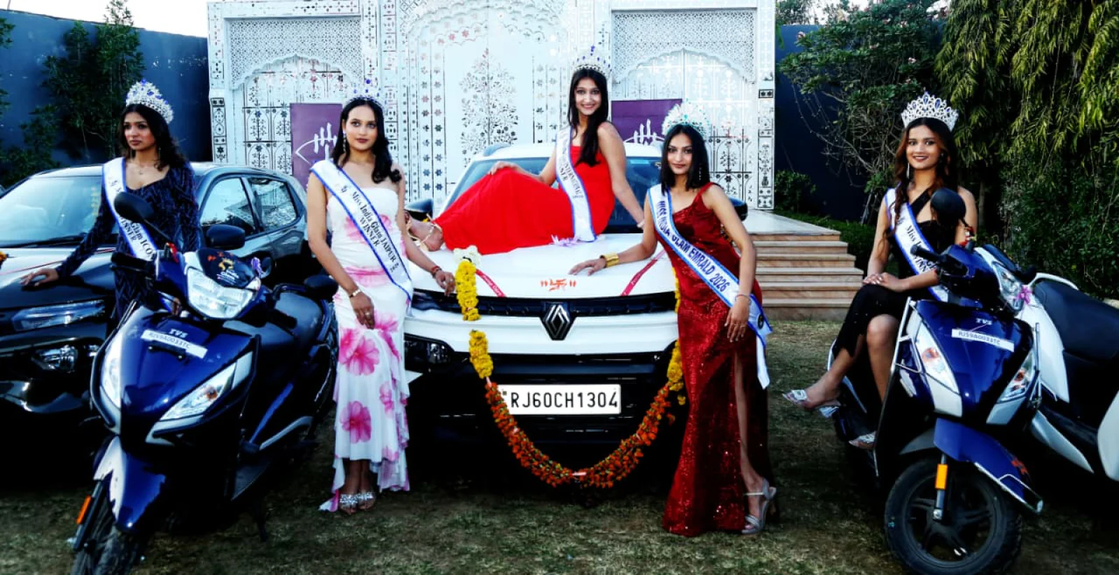 अनंता मिस इंडिया ग्लैम 2026 विजेताओं को मिले कार, स्कूटी और नकद पुरस्कार