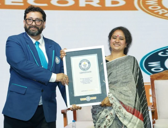 अंतरराष्ट्रीय महिला दिवस पर डॉ. मुकेश शारदा को Guinness World Records से मिली पहचान
