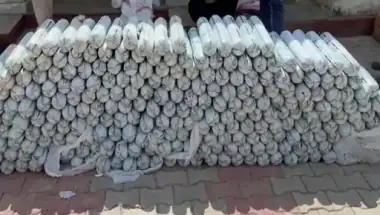 जयपुर में अवैध खान पर दबिश: भारी मात्रा में विस्फोटक जब्त, दो गिरफ्तार