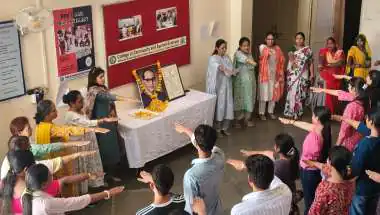 उदयपुर: सीसीएएस कॉलेज में अम्बेडकर जयंती पर भव्य समारोह, विद्यार्थियों ने ली संविधान की शपथ